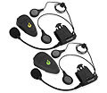 motorcycle bluetooth headsets from cardo scala rider - teamset
