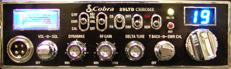 Cobra CB Radio Model 29LTD