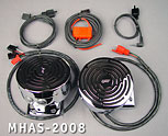 Motorcycle amplified speaker system