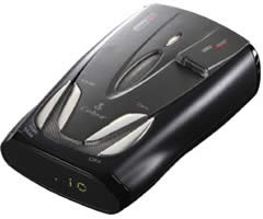 Cobra police radar detector model XRS 9500